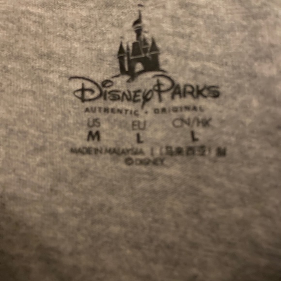 Disney Parks Authentic Mickey Mouse Gray Tee Shirt - Picture 3 of 3